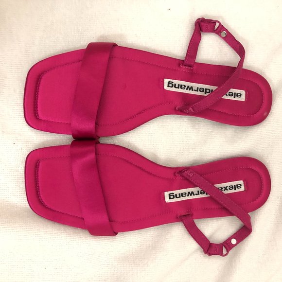 ALEXANDER WANG RYDER FOLDING FLAT SANDALS - Picture 6 of 6